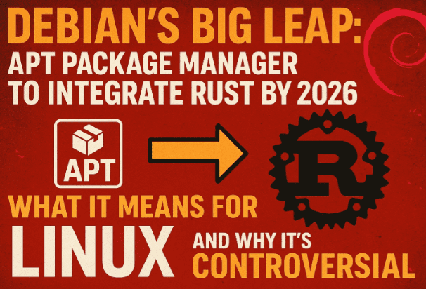 Debian’s Big Leap: APT Package Manager to Integrate Rust by 2026 — What It Means for Linux and Why It’s ControversialDebian’s Big Leap: APT Package Manager to Integrate Rust by 2026 — What It Means for Linux and Why It’s Controversial