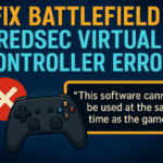 Fix Battlefield REDSEC Virtual Controller Error — “This Software Cannot Be Used at the Same Time as the Game”