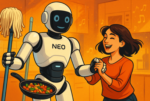 Meet Neo: The World’s First Consumer-Ready Humanoid Robot That Can Clean, Cook, and Even Dance With You