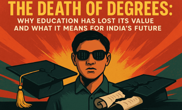 The Death of Degrees: Why Education Has Lost Its Value and What It Means for India’s Future