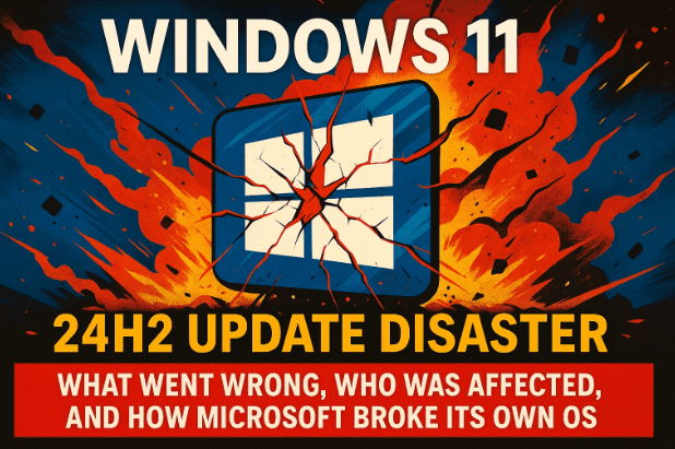 💥 Windows 11 24H2 Update Disaster: What Went Wrong, Who Was Affected, and How Microsoft Broke Its Own OS