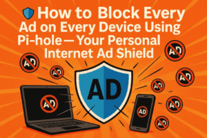 🛡️ How to Block Every Ad on Every Device Using Pi-hole — Your Personal Internet Ad Shield