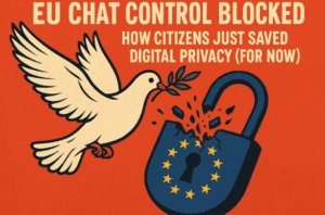 🕊️ EU Chat Control Blocked: How Citizens Just Saved Digital Privacy (For Now)