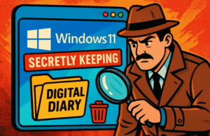 🕵️‍♂️ Windows 11 Is Secretly Keeping a “Digital Diary” — Here’s Where It Lives and How to Delete It Forever