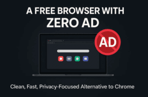 A Free Browser with ZERO AD - Clean, Fast, Privacy-Focused Alternative to Chrome