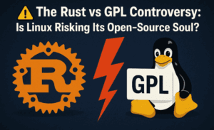 ⚠️ The Rust vs GPL Controversy: Is Linux Risking Its Open-Source Soul?