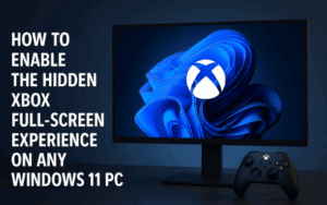 🎮 How to Enable the Hidden Xbox Full-Screen Experience on Any Windows 11 PC