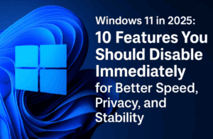Windows 11 in 2025: 10 Features You Should Disable Immediately for Better Speed, Privacy, and Stability