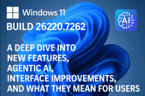 Windows 11 Build 26220.7262: A Deep Dive into New Features, Agentic AI, Interface Improvements, and What They Mean for Users