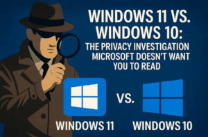 🕵️‍♂️ Windows 11 vs Windows 10: The Privacy Investigation Microsoft Doesn’t Want You To Read