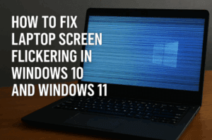 How to Fix Laptop Screen Flickering in Windows 10 and Windows 11