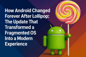 How Android Changed Forever After Lollipop: The Update That Transformed a Fragmented OS Into a Modern Experience
