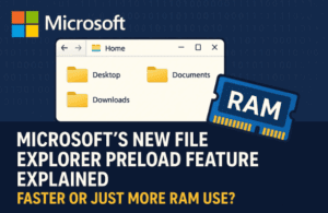 Microsoft’s New File Explorer Preload Feature Explained: Faster or Just More RAM Use?