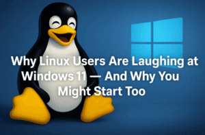 Why Linux Users Are Laughing at Windows 11 — And Why You Might Start Too