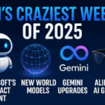 AI’s Craziest Week of 2025: Microsoft’s Compact Agent, New World Models, Gemini Upgrades & Alibaba’s AI Glasses