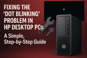 Fixing the “Dot Blinking” Problem in HP Desktop PCs – A Simple, Step0by-Step Guide