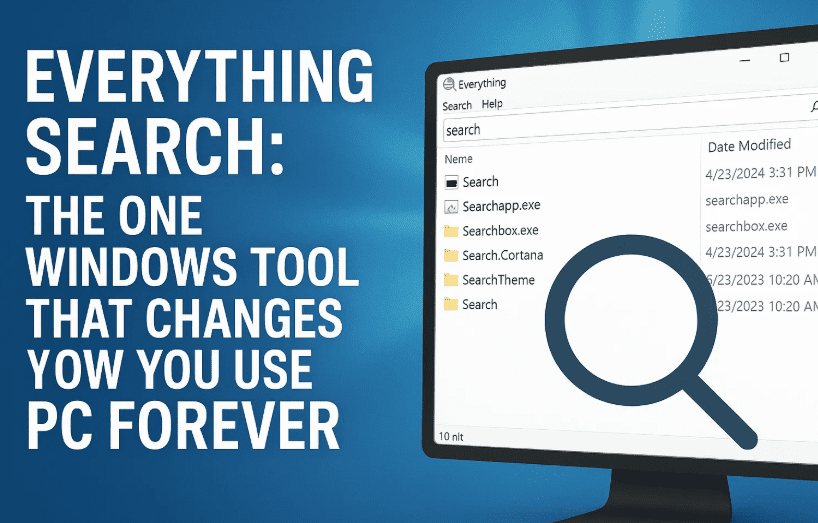 Everything Search: The One Windows Tool That Changes How You Use Your PC Forever