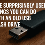 Five Surprisingly Useful Things You Can Do With an Old USB Flash Drive