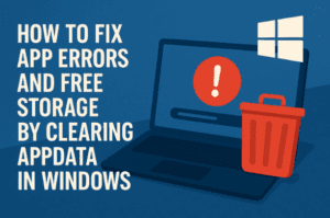 AppData Folder Expalined - How to Fix App Errors and Free Storage by Clearing AppData in Windows