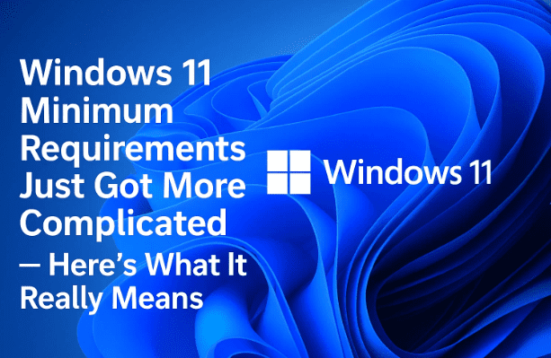 Windows 11 Minimum Requirements Just Got More Complicated — Here’s What It Really Means