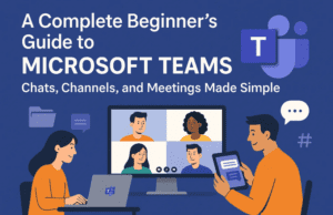 A Complete Beginner’s Guide to Microsoft Teams: Chats, Channels, and Meetings Made Simple