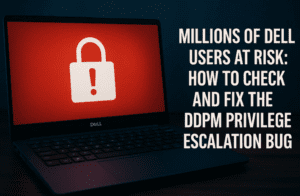 Millions of Dell Users at Risk: How to Check and Fix the DDPM Privilege Escalation Bug