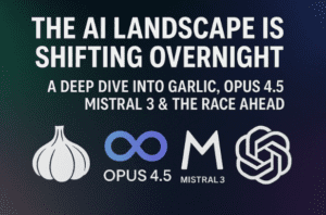 🌿 The Most Chaotic Week in AI: Garlic Rumors, Opus 4.5 Praise, Mistral 3 Ambition & the Companies Racing Into 2026