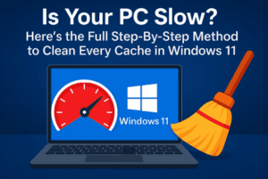 Is Your PC Slow? Here’s the Full Step-By-Step Method to Clean Every Cache in Windows 11