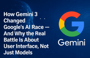 How Gemini 3 Changed Google’s AI Race — And Why the Real Battle Is About User Interface, Not Just Models