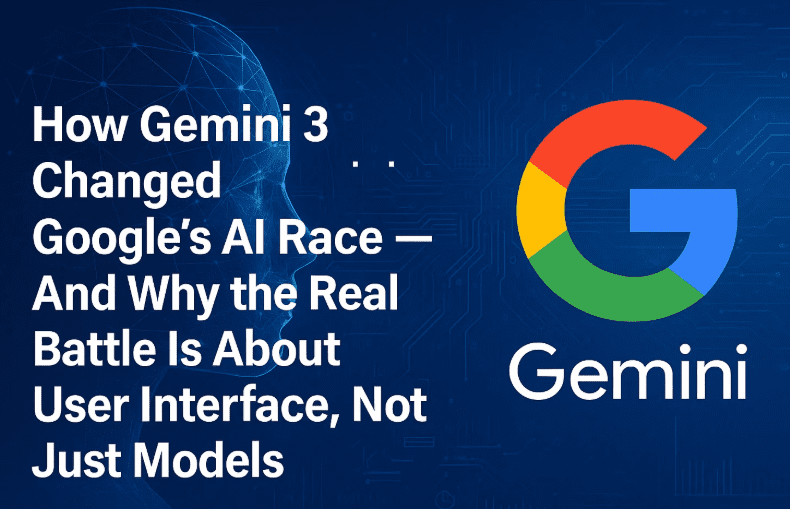How Gemini 3 Changed Google’s AI Race — And Why the Real Battle Is About User Interface, Not Just Models