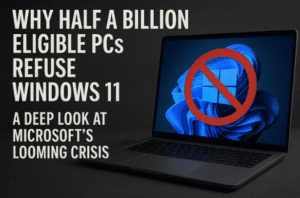 Why Half a Billion Eligible PCs Refuse Windows 11 — A Deep Look at Microsoft’s Looming Crisis