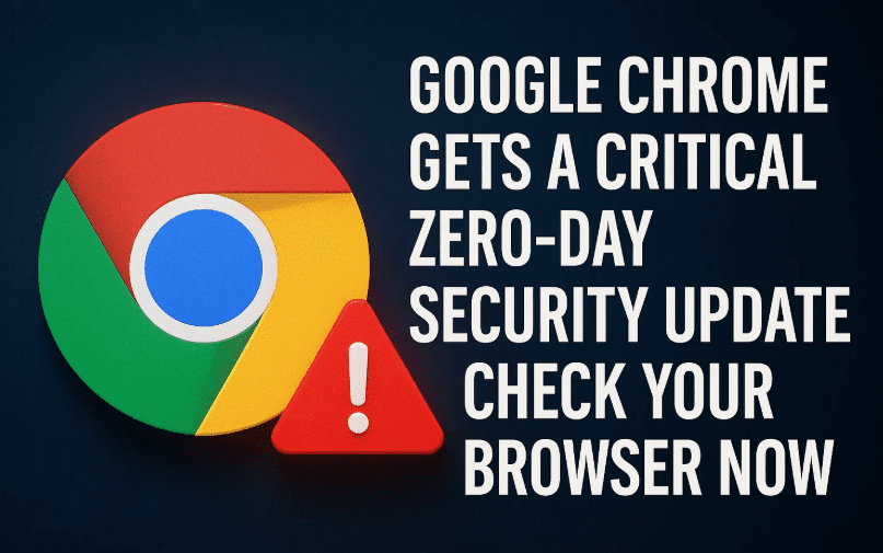 Google Chrome Gets a Critical Zero-Day Security Update — Check Your Browser Now