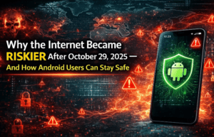 Why the Internet Became Riskier After October 29, 2025 — And How Android Users Can Stay Safe
