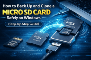 How to Back Up and Clone a Micro SD Card Safely on Windows (Step-by-Step Guide)