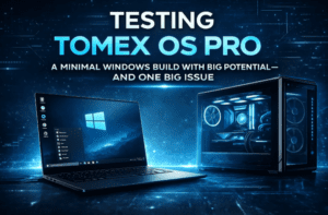 Testing Tomex OS Pro: A Minimal Windows Build With Big Potential—and One Big Issue