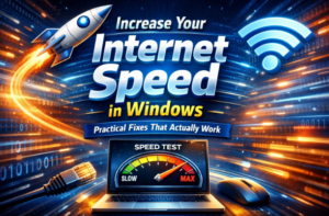 🚀 Slow Internet on Windows? Step-by-Step Ways to Get the Speed You’re Paying For