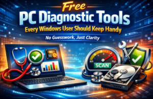 Free PC Diagnostic Tools Every Windows User Should Keep Handy (No Guesswork, Just Clarity)
