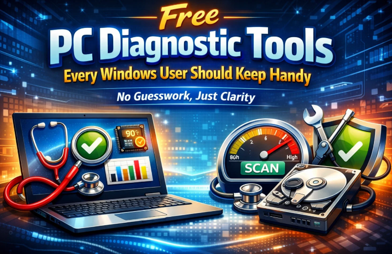 Free PC Diagnostic Tools Every Windows User Should Keep Handy (No Guesswork, Just Clarity)